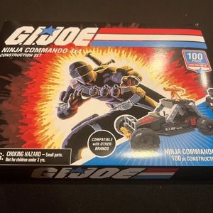 GI Joe NINJA COMMANDO 4x4 Construction Set w/ Ninja Mini Figure ￼- BRAND NEW